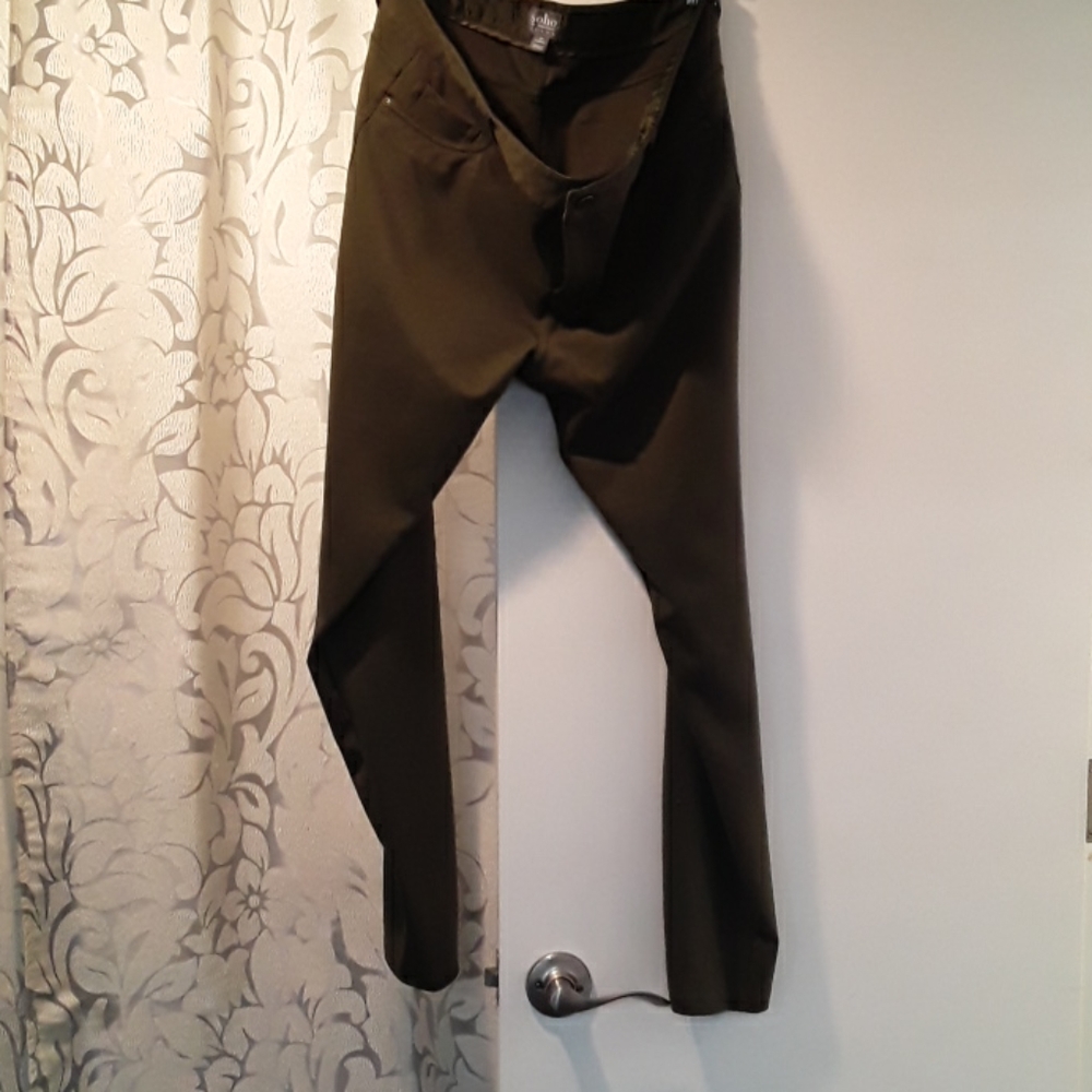 Olive green pants